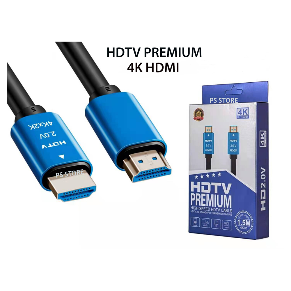CABLE HDMI 1.5M 4K ROUNDED