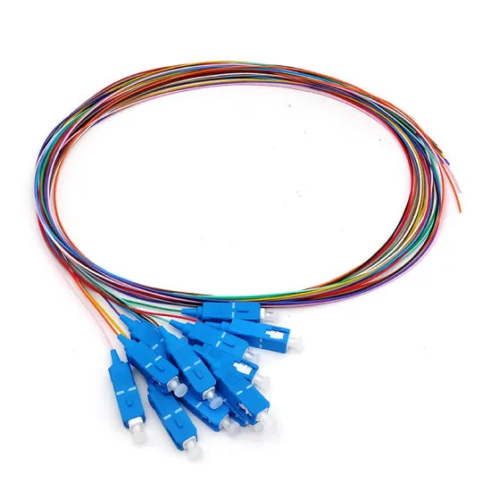 FIBER OPTIC BUNCHED PIGTAIL SC/UPC 12 CORE 1.5M
