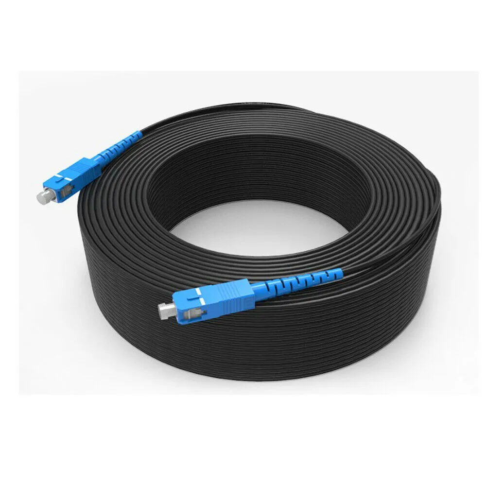 FIBER OPTIC FTTH CABLE 1 CORE 50M SHIELDED SC/UPC