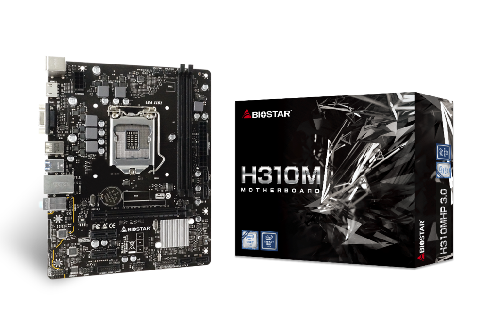 BIOSTAR MOTHERBOARD H310MHP 3.0