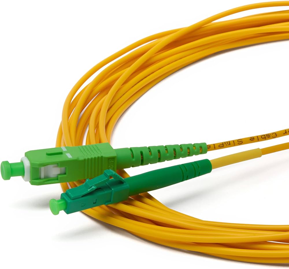 FIBER OPTIC PATCH CORD SC/APC-LC/APC 1M