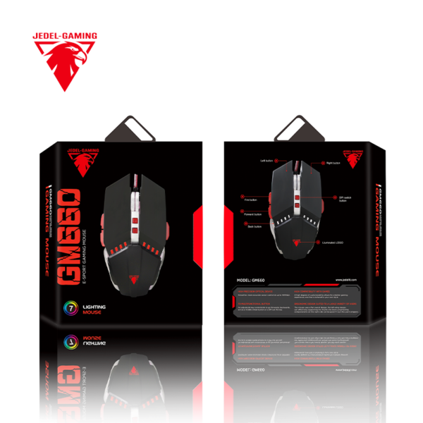 JEDEL GAMING WIRED MOUSE GM660