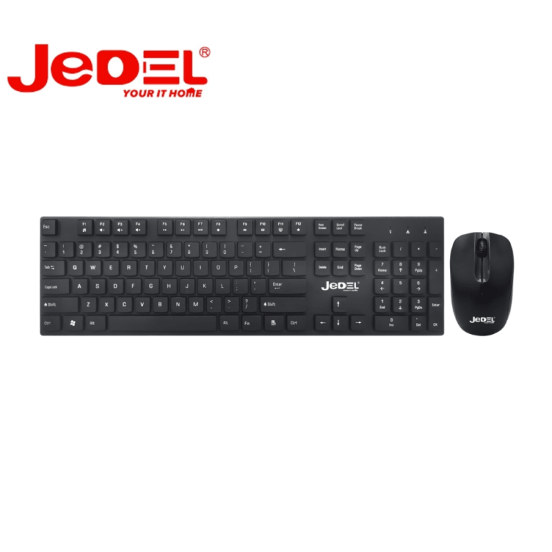 JEDEL WIRELESS KEYBOARD AND MOUSE WS670