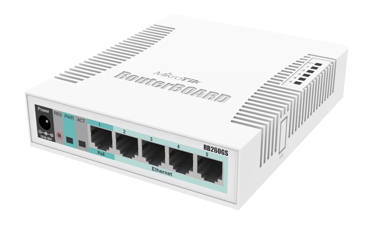ROUTERBOARD RB260GSP MIKROTIK