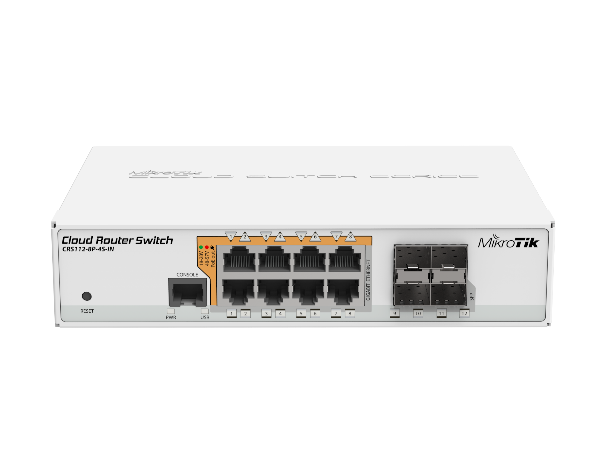 MIKROTIK CLOUD ROUTER SWITCH CRS112-8P-4S-IN