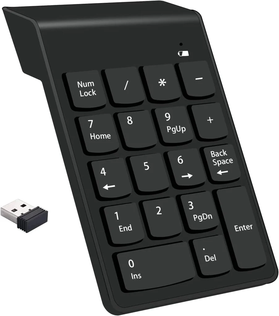 WIRELESS MINI NUMERIC KEYPAD