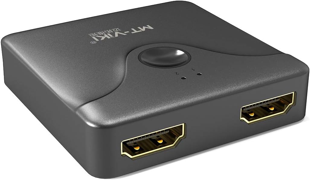 HDMI SWITCH 2 PORTS ULTRA  HD 4K MT-HD121