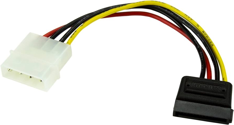 CABLE POWER IDE 4 PIN TO SATA