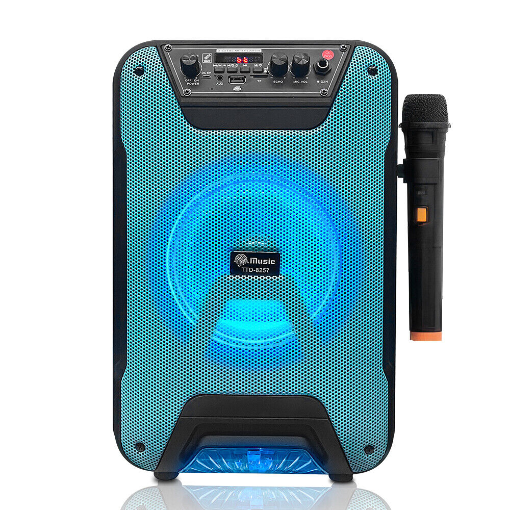 WIRELESS SPEAKER 8INCH WITH MIC TTD-8257