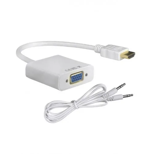 CONVERTER HDMI TO VGA WITH AUDIO