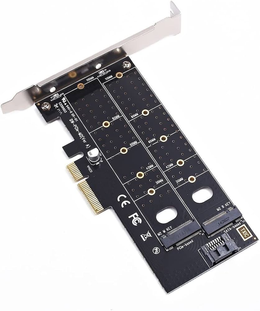 PCLE TO DUAL NVME ADAPTER