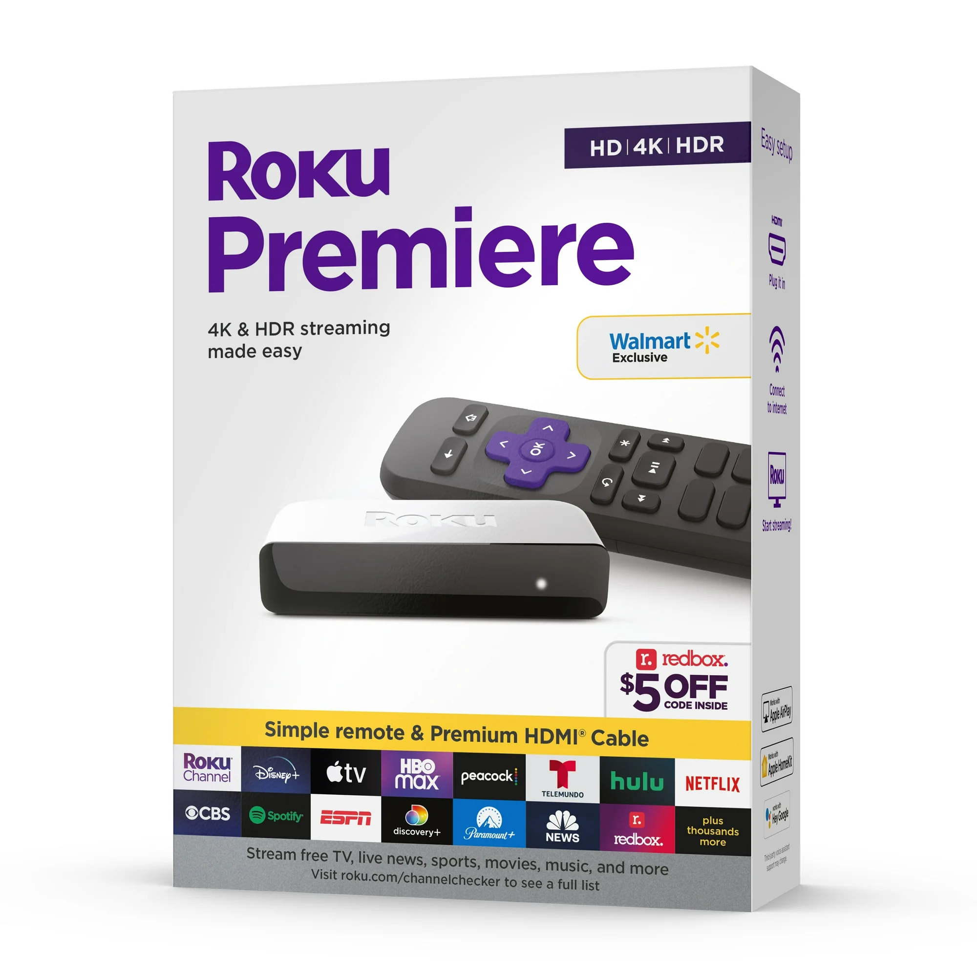 ROKU PREMIERE TV BOX 4K