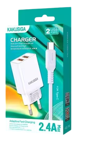KAKU CHARGER 2.4A TYPE-C KSC-788