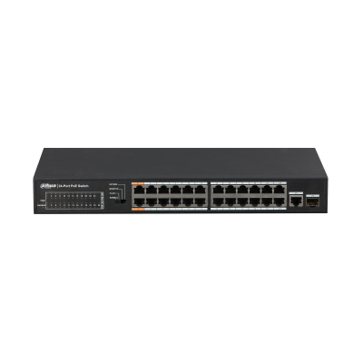 DAHUA ETHERNET POE SWITCH 24 PORT DH-PFS3125-24ET-190