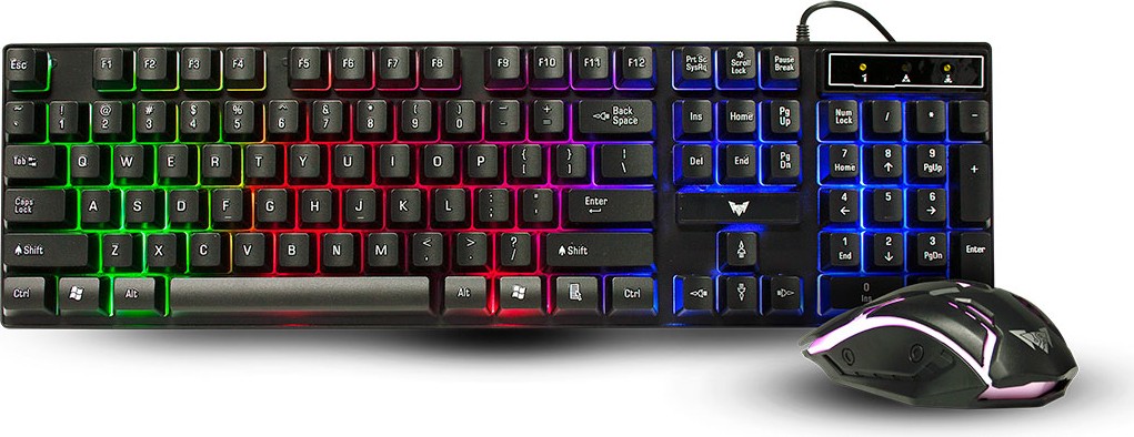 CROWN GAMING KEYBOARD AND MOUSE CMCKG-200