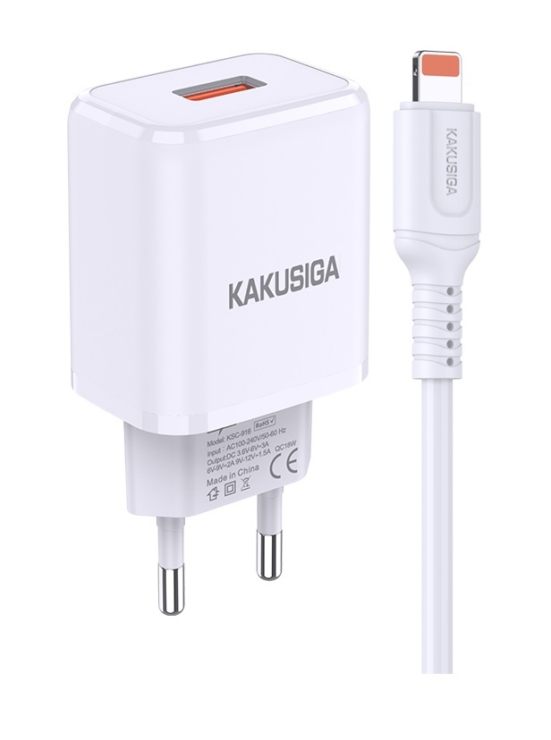 KAKU CHARGER 18W LIGHTNING KSC-917