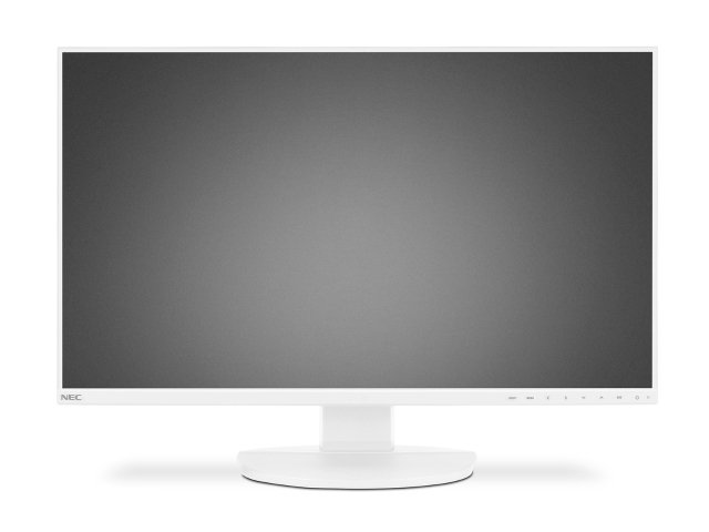 27 INCH NEC MONITOR E271N - E271F - E272F BLACK / WHITE  FRAMELESS 75Hz FHD DP HDMI VGA DVI 5MS IPS