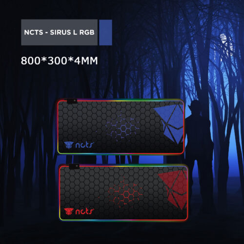 NCTS GAMING RGB MOUSE PAD LARGE