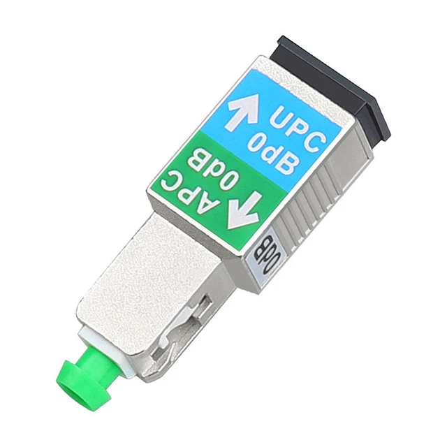 FIBER CONNECTOR SC/APC MALE TO SC/UPC FEMALE