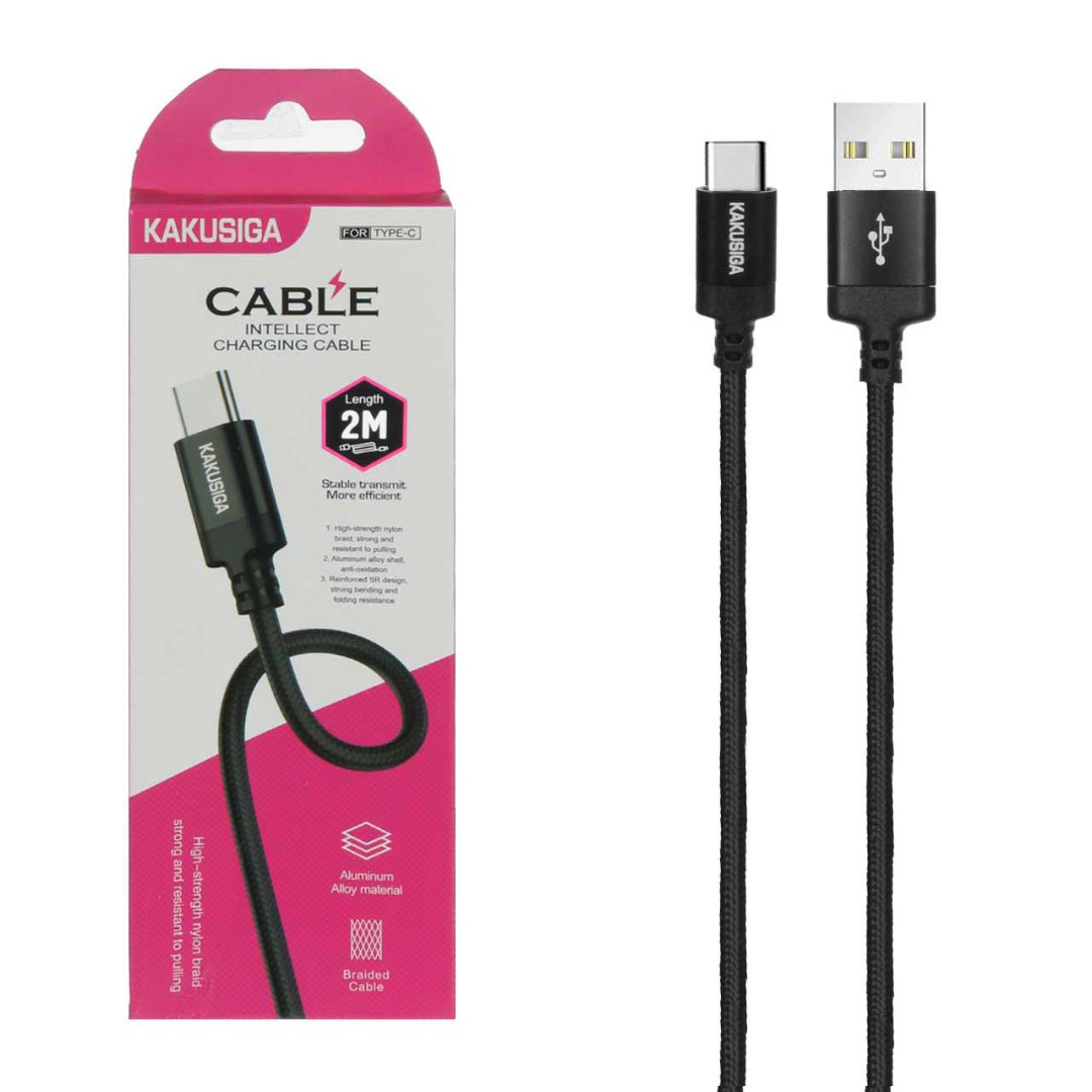 KAKU TYPE C CABLE 1M BLACK KSC-652