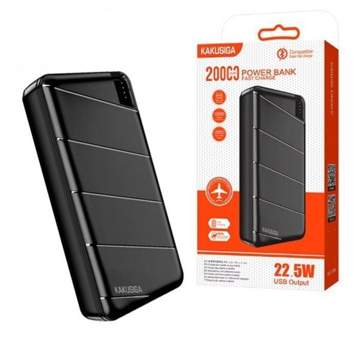 KAKU POWER BANK 20000mAh 22.5W KSC-1086 BLACK