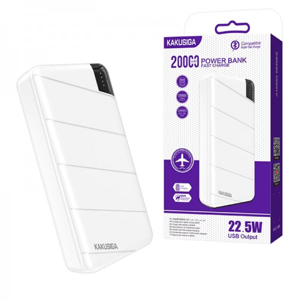 KAKU POWER BANK 20000mAh 22.5W KSC-1086 WHITE