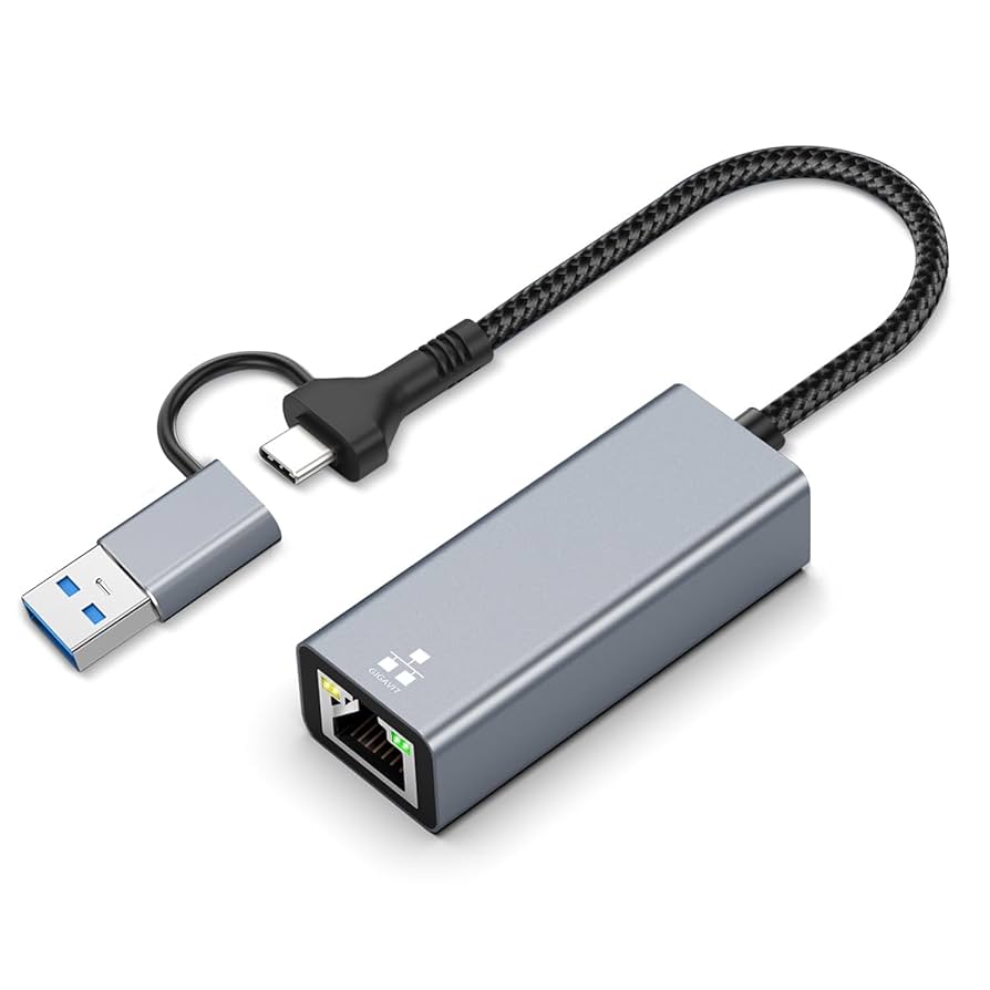 AIRSKY USB 3.0 / TYPE C TO LAN GIGABIT ETHERNET