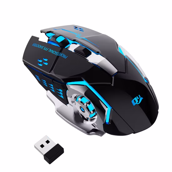 RECHARGABLE WIRELESS GAMING MOUSE