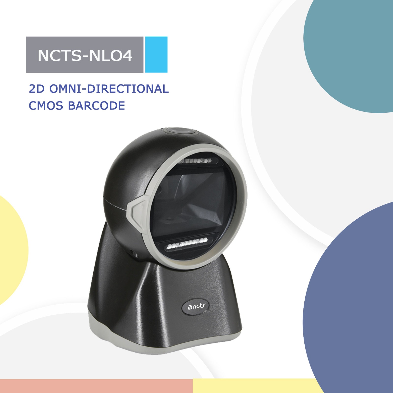 NCTS WIRED BARCODE READER 2D NLO4