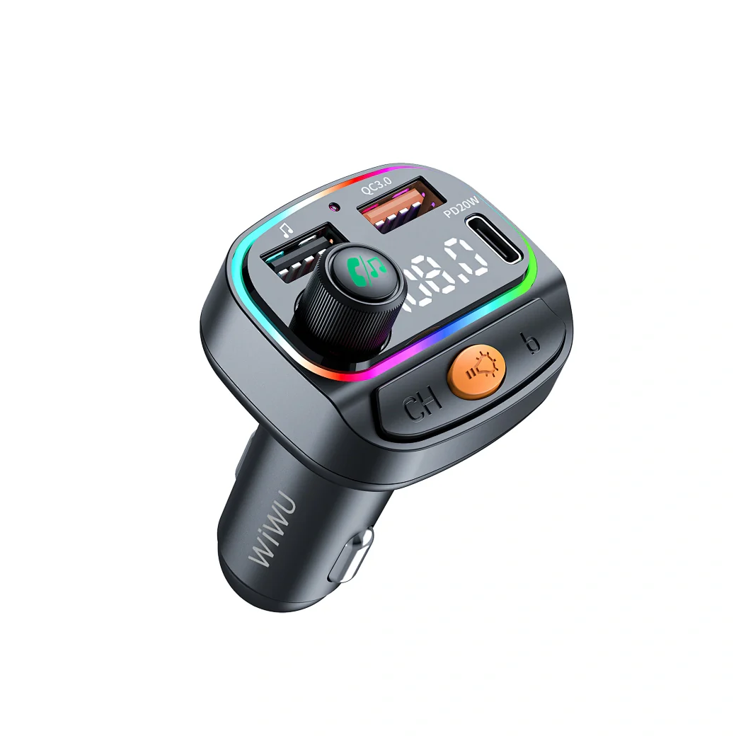 WIWU FAST WIRELESS CAR CHARGER MP3 CAR 38W
