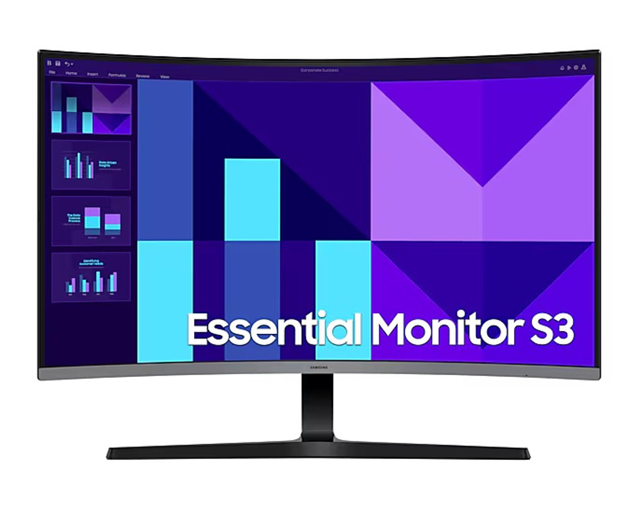 SAMSUNG ESSENTIAL S3 MONITOR CURVED 4MS 100HZ FHD 32 INCH S32D392GAM