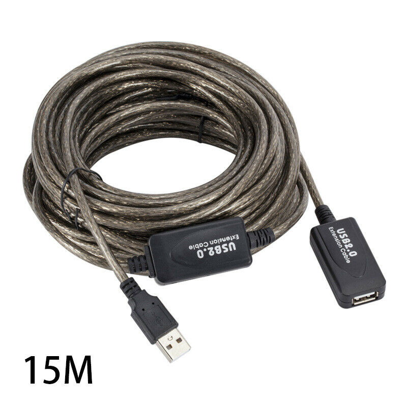 USB CABLE EXTENSION 2.0 15M
