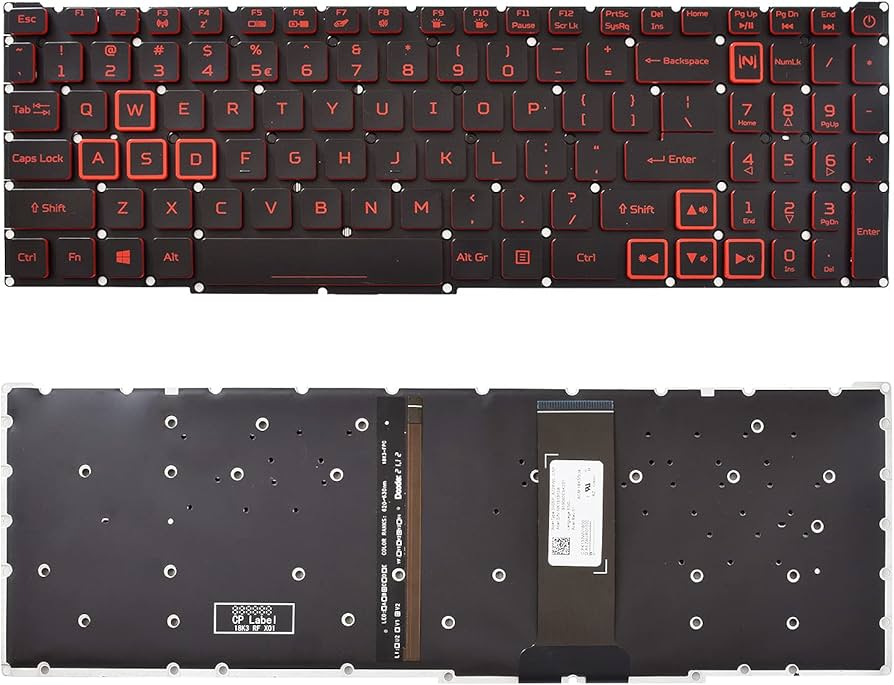 ACER REPLACEMENT KEYBOARD NITRO 5 AN715-51