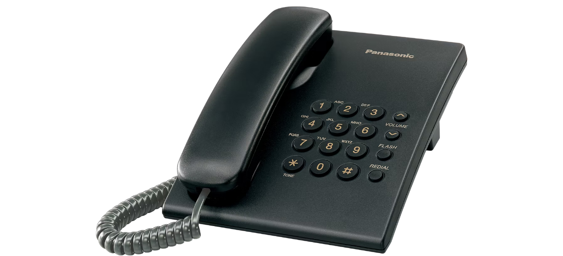 PANASONIC TELEPHONE KX-TS500MX BLACK
