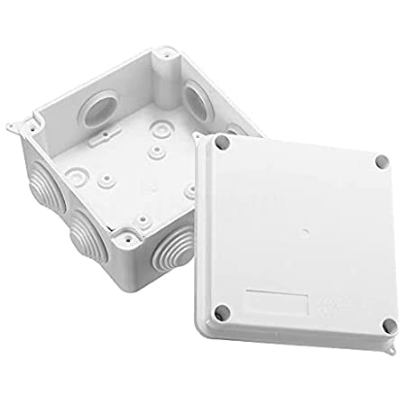 WATERPROOF JUNCTION BOX Size 4.5x4.5 inch FOR CCTV CAMERAS