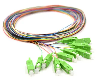 FIBER OPTIC BUNCHED PIGTAIL SC/APC 12 CORE 1.5M