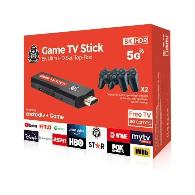 GAME TV STICK ANDROID BOX 8K