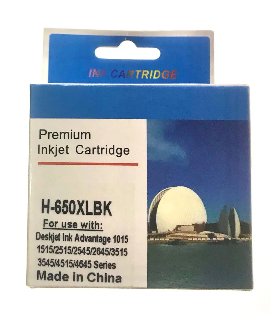 INK 650XL BLACK HP COMPATIBLE