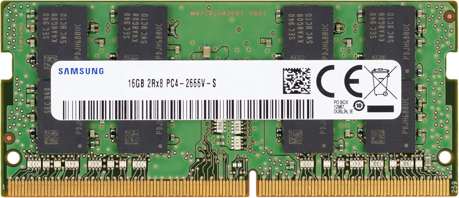 PULLED OUT SAMSUNG RAM LAPTOP DDR4 16GB 2666V