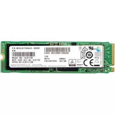PULLED OUT SAMSUNG LAPTOP NVME 1TB MZ-VLB1TOO