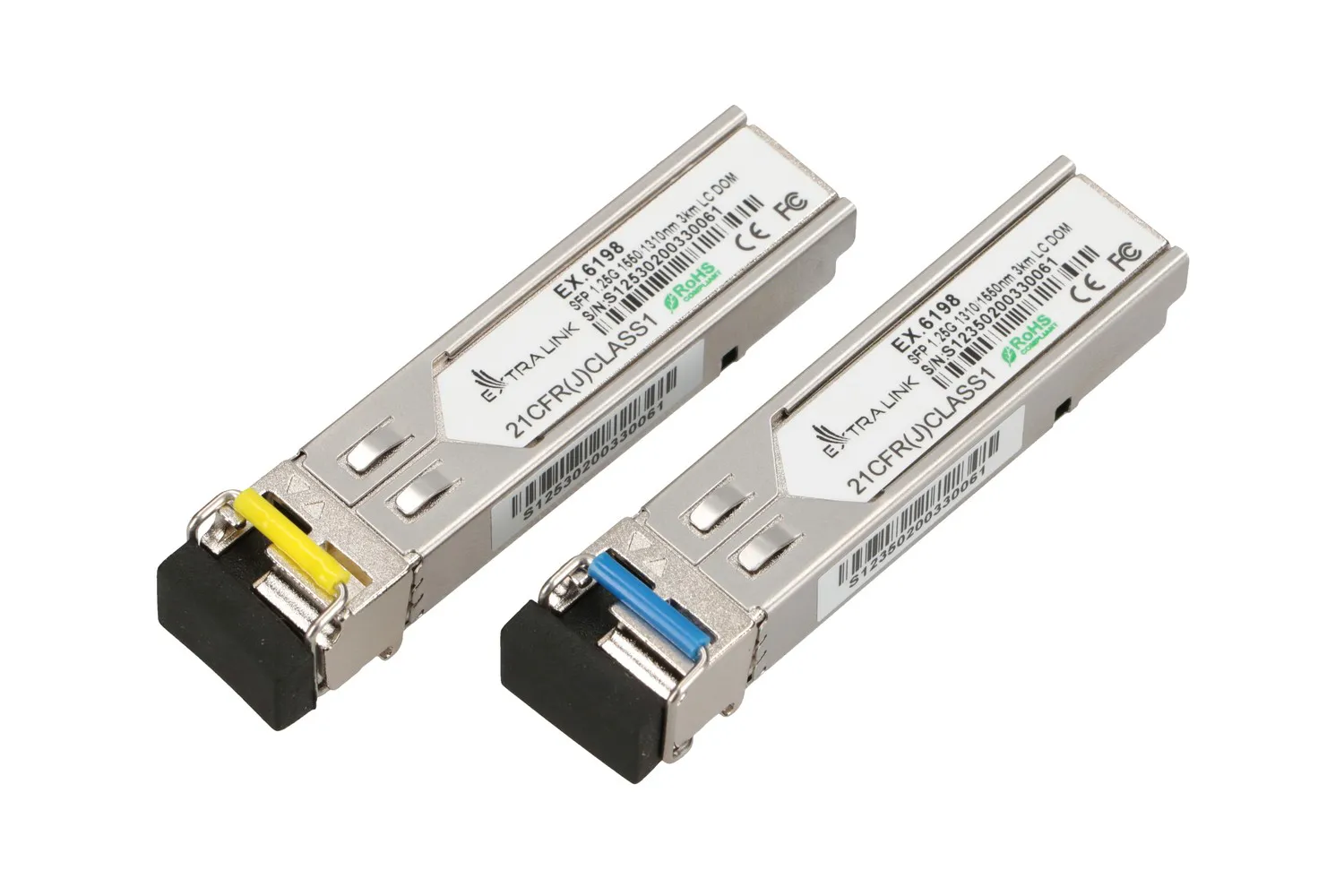 FIBER OPTIC  SFP LC 1.25G 20KM DDM